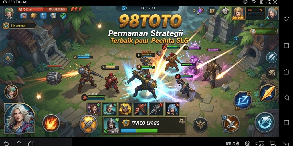 Gambaran gameplay 98TOTO dengan strategi dan pertempuran yang menegangkan.