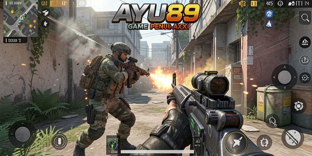 Gambaran gameplay seru di AYU89 dengan aksi intens.