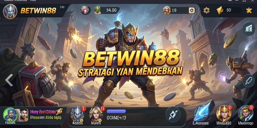 Tampilan utama BETWIN88 dengan gameplay strategis yang menarik dan mengasyikkan.