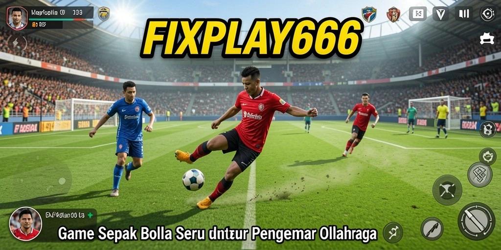 Tampilan gameplay FIXPLAY666 dengan aksi seru dan pemain bintang.