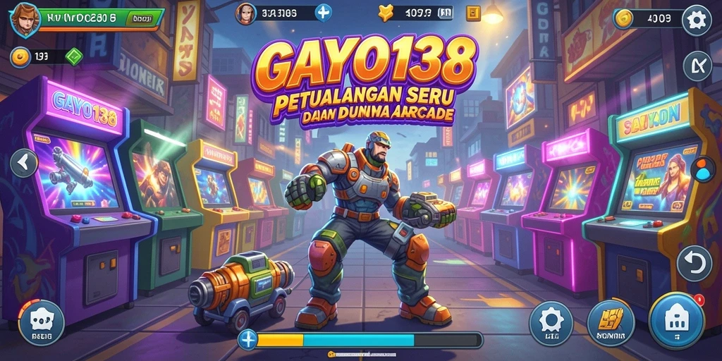 Tangkapan layar utama menunjukkan gameplay seru GAYO138 di level yang menantang.